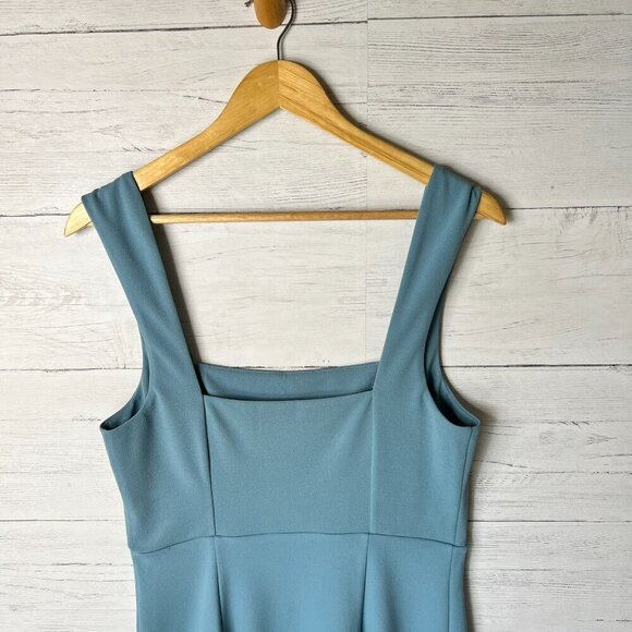 Show Me Your Mumu Dress Womens Size Large Dusty Sage Eden Midi Long Side Slit - Picture 11 of 16